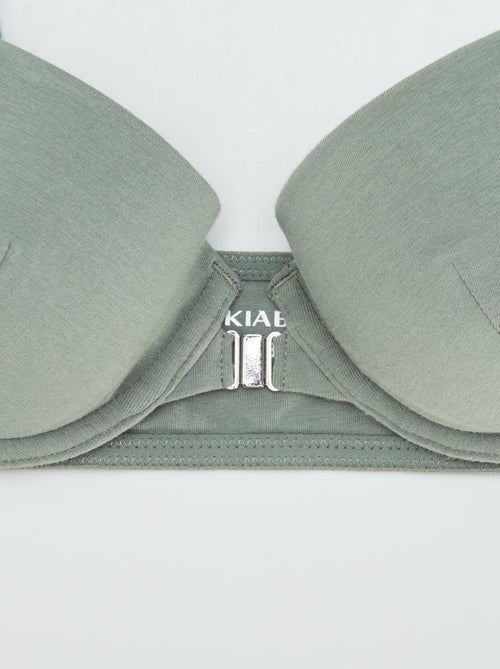 Soutien-gorge avec coques souples - collection facile à enfiler - Kiabi
