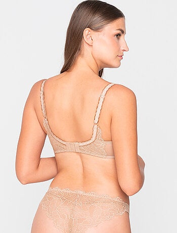 Soutien-gorge balconnet armaturé ORCHIDEA