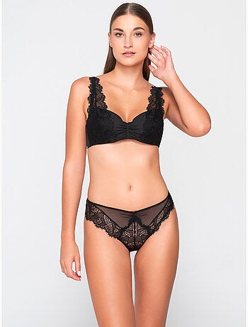 Soutien-gorge balconnet armaturé ORCHIDEA