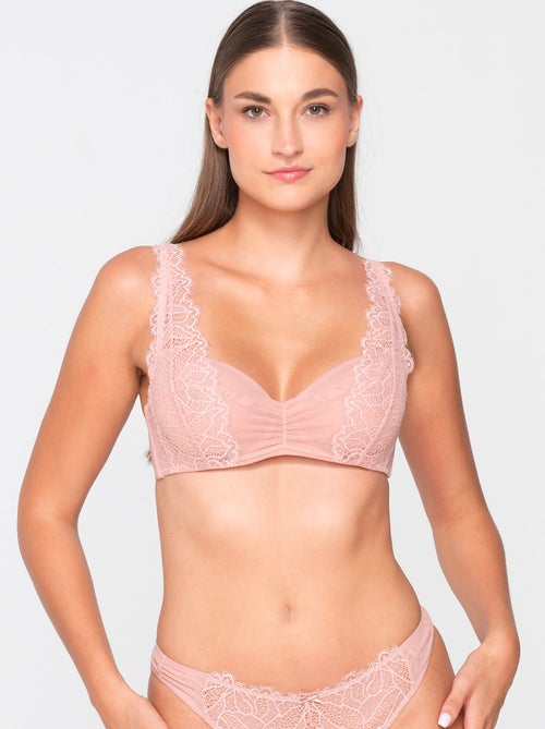Soutien-gorge balconnet armaturé ORCHIDEA - Kiabi