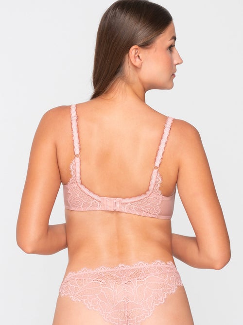 Soutien-gorge balconnet armaturé ORCHIDEA - Kiabi