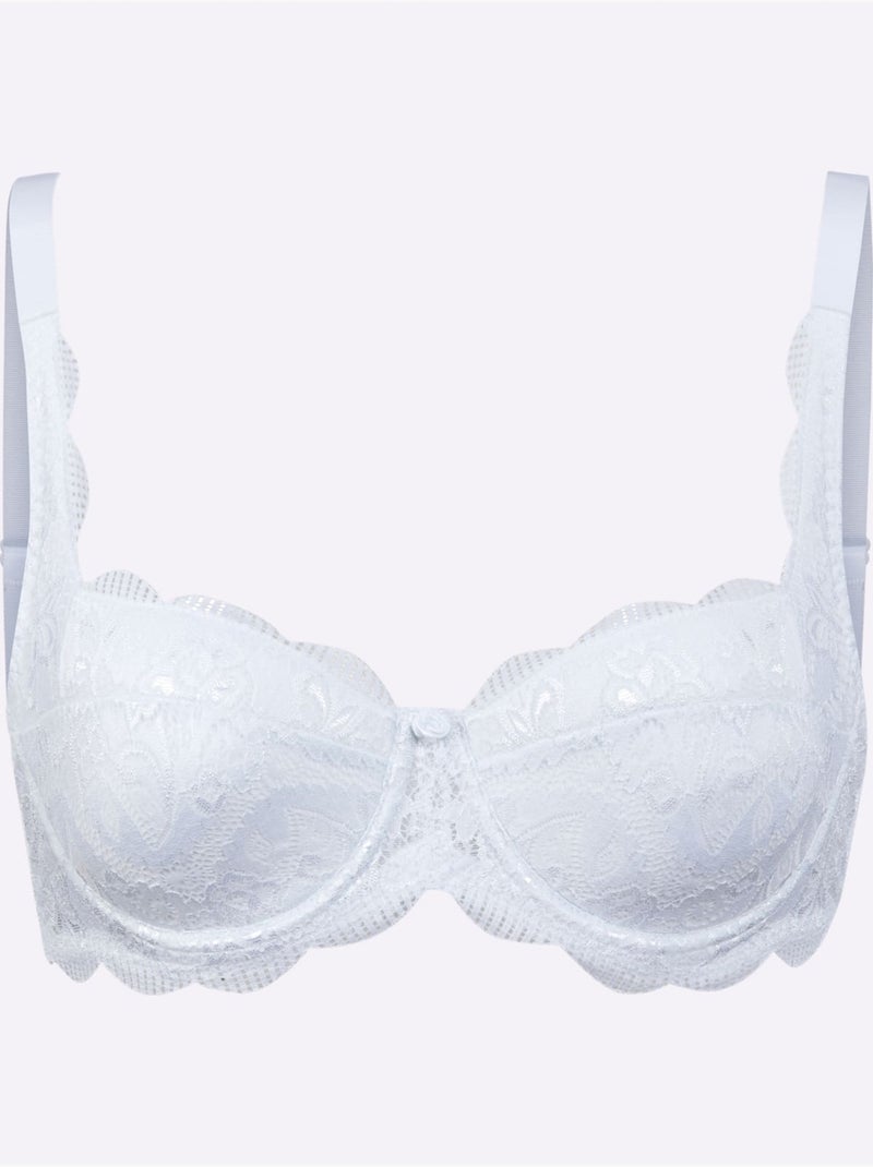 Soutien-gorge Balconnet Avec Armatures - Witt Blanc - Kiabi