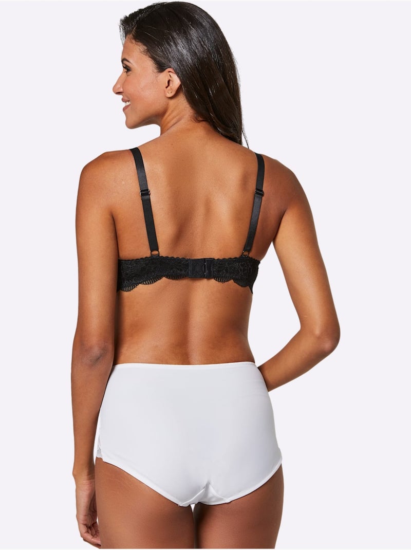 Soutien-gorge Balconnet Avec Armatures - Witt Noir - Kiabi