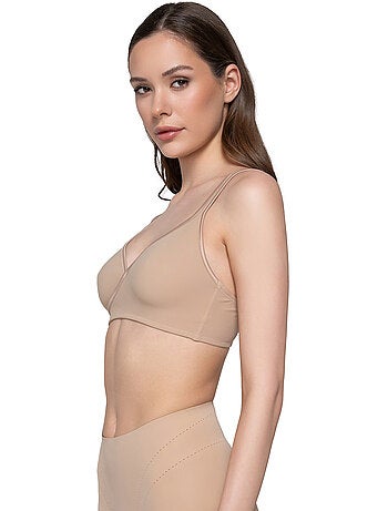 Soutien-gorge balconnet croisé sans armatures SECRET SENSE