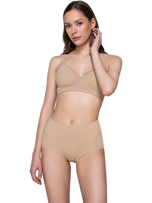 Soutien-gorge balconnet croisé sans armatures SECRET SENSE - Kiabi Soutien-gorge balconnet croisé sans armatures SECRET SENSE - Kiabi