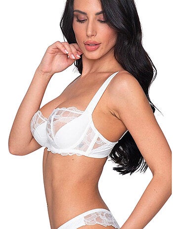 Soutien-gorge balconnet demi bonnet MELODY MARIAGE