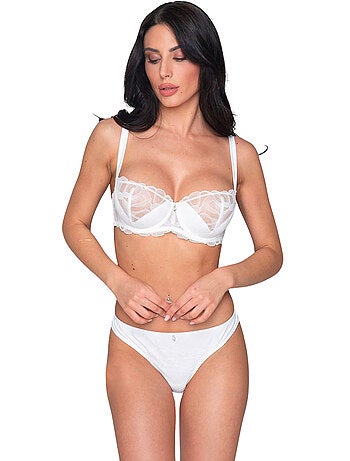 Soutien-gorge balconnet demi bonnet MELODY MARIAGE