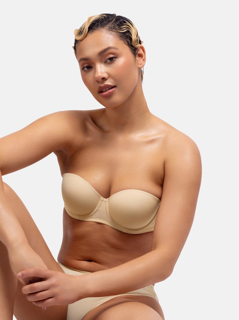 Soutien-gorge balconnet michelle Dorina Beige - Kiabi