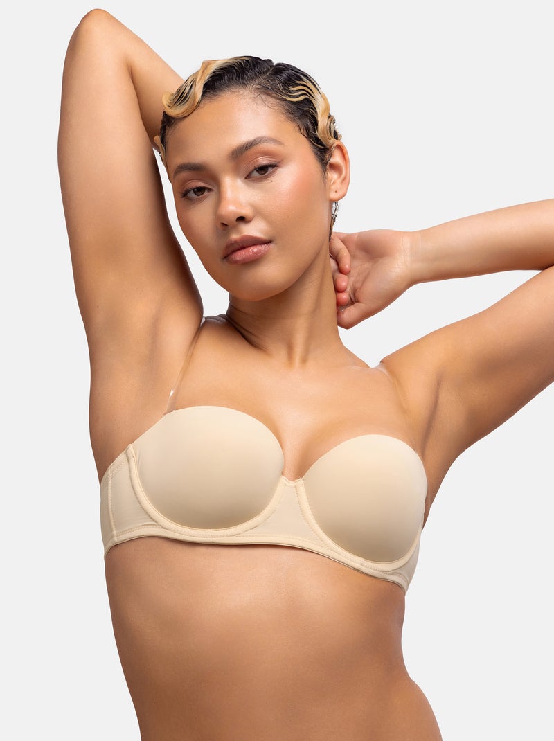Soutien-gorge balconnet michelle Dorina Beige - Kiabi