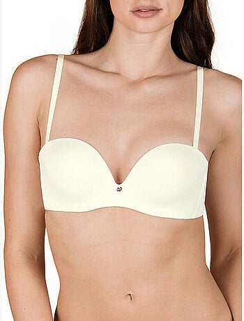 Soutien-gorge balconnet multi-positions Bella mariage ivoire
