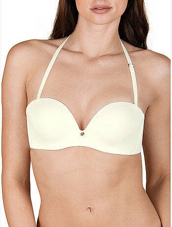 Soutien-gorge balconnet multi-positions Bella mariage ivoire