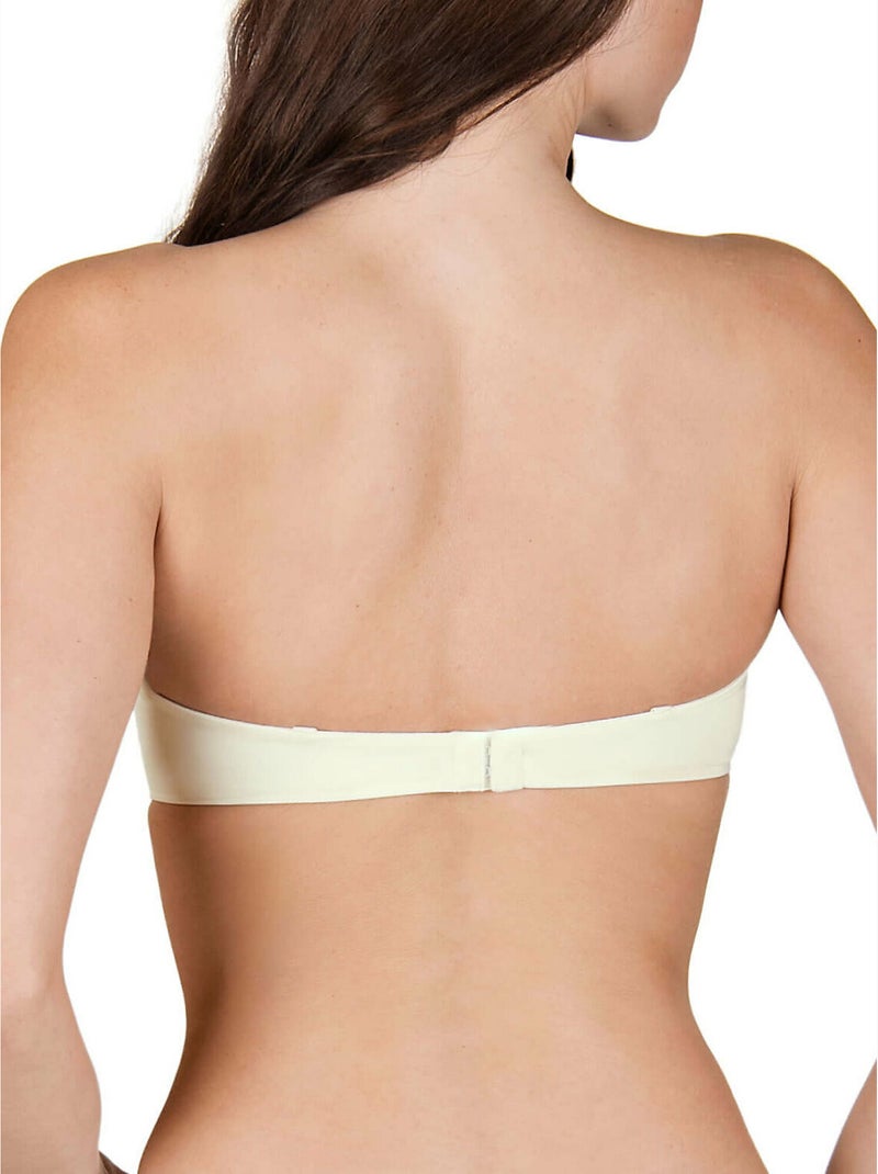 Soutien-gorge balconnet multi-positions Bella mariage ivoire Ecru - Kiabi