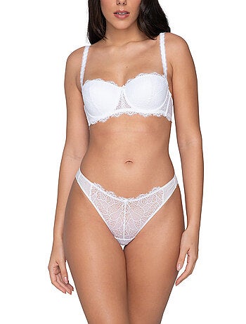 Soutien-gorge balconnet Orchidea Mariage
