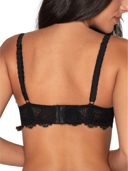 Soutien-gorge balconnet Orchidea noir - Kiabi Soutien-gorge balconnet Orchidea noir - Kiabi