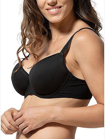 Soutien-gorge balconnet préformé Celebration noir