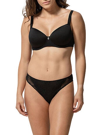Soutien-gorge balconnet préformé Celebration noir