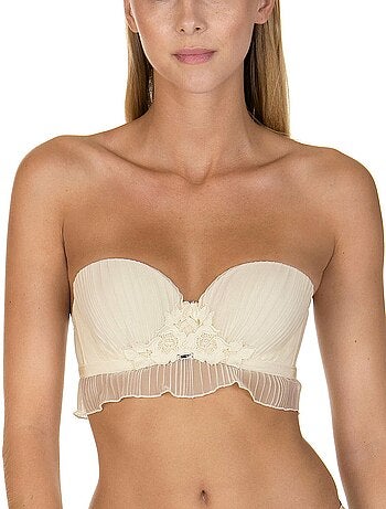 Soutien-gorge balconnet préformé Lavish ivoire