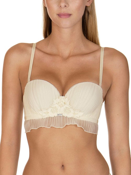 Soutien-gorge balconnet préformé Lavish ivoire - Kiabi