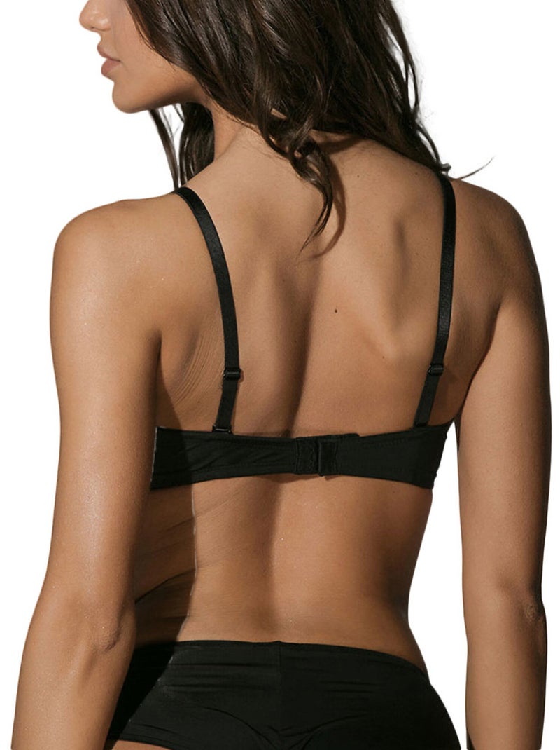 Soutien-gorge balconnet SECRET Noir - Kiabi
