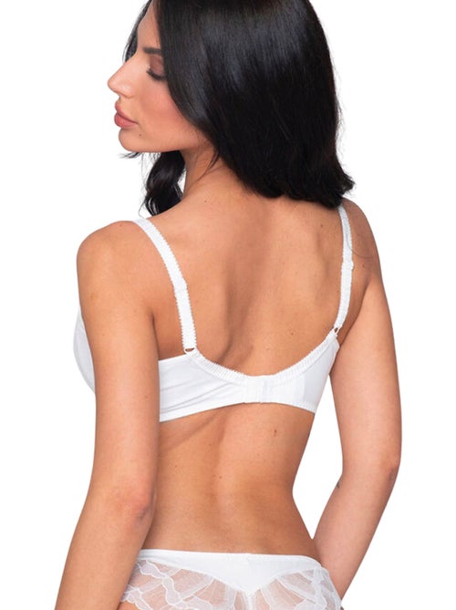 Soutien-gorge balconnet trois-quarts melody mariage - Kiabi Soutien-gorge balconnet trois-quarts melody mariage - Kiabi