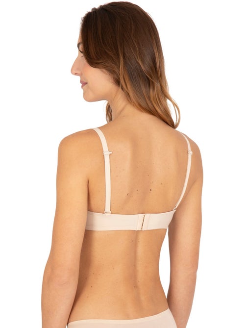 Soutien-gorge bandeau à bretelles amovibles NUANCES - Kiabi