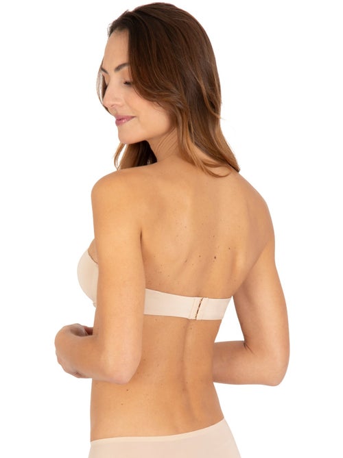 Soutien-gorge bandeau à bretelles amovibles NUANCES - Kiabi