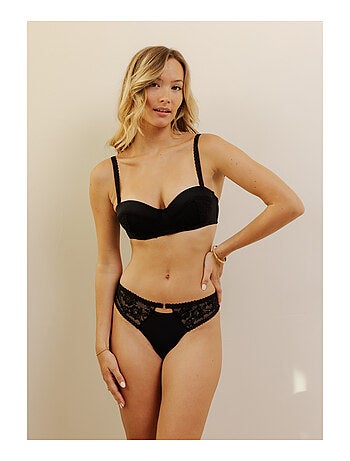 Soutien-gorge bandeau à coques Charnelle