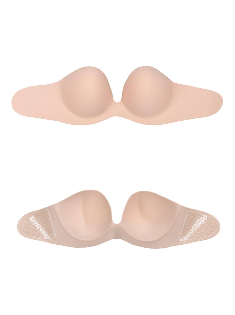 Soutien-gorge bandeau adhésif sans coutures Gala Beige - Kiabi