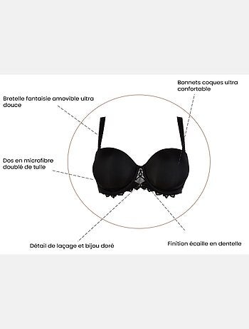 Soutien-gorge bandeau Arum Prima Sans Complexe