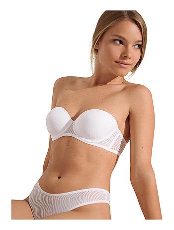 Soutien-gorge bandeau balconnet préformé Nikki