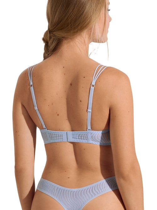 Soutien-gorge bandeau balconnet préformé Nikki - Kiabi