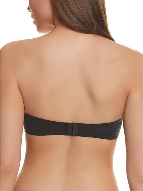 Soutien-gorge bandeau double push-up armature unique Etna - Kiabi