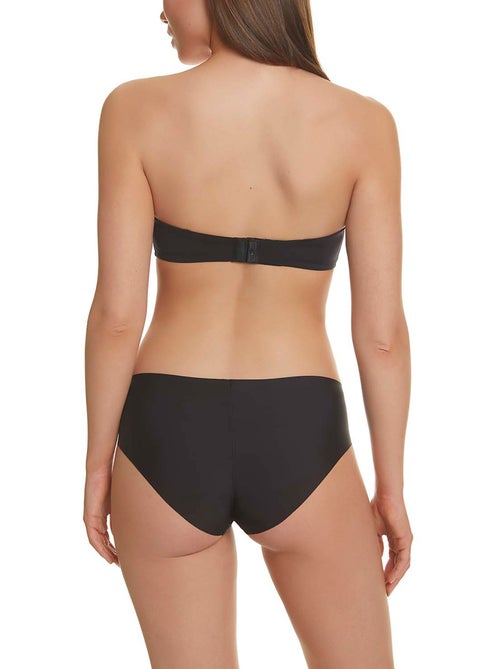 Soutien-gorge bandeau double push-up armature unique Etna - Kiabi