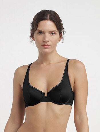 Soutien-gorge bandeau en microfibre satinée Dim Chéri