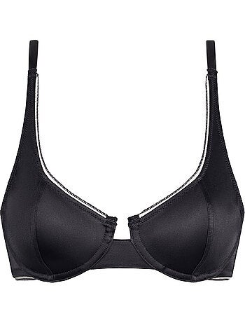 Soutien-gorge bandeau en microfibre satinée Dim Chéri