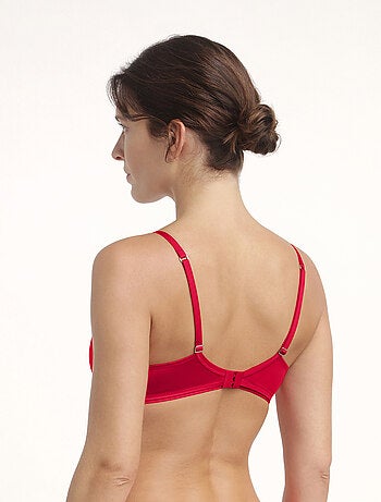 Soutien-gorge bandeau en microfibre satinée Dim Chéri