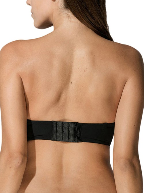Soutien-gorge bandeau Honeymoon noir - Kiabi