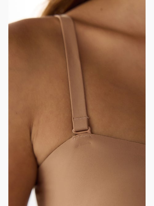 Soutien-gorge bandeau invisible rembourré penti - Kiabi