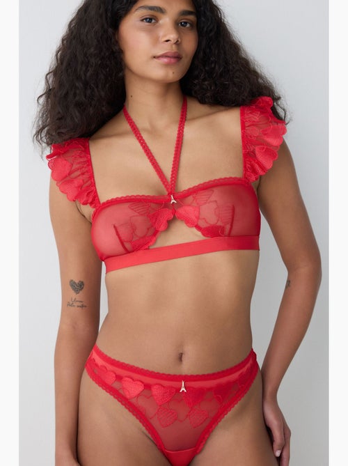 Soutien-gorge bandeau loves paris collection penti - Kiabi