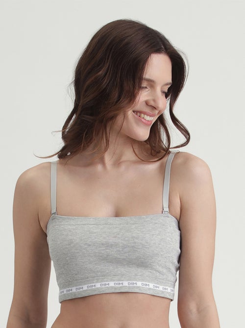 Soutien-gorge bandeau microfibre Icons Seamless - Kiabi