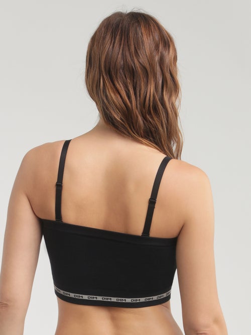 Soutien-gorge bandeau microfibre Icons Seamless - Kiabi