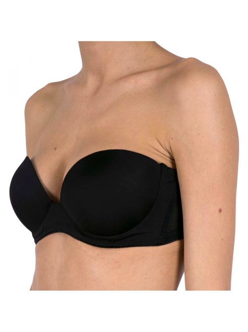 Soutien-gorge Bandeau Microfibre - Kiabi
