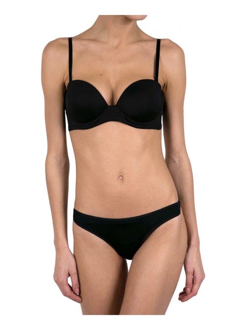 Soutien-gorge Bandeau Microfibre - Kiabi