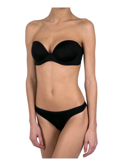Soutien-gorge Bandeau Microfibre - Kiabi