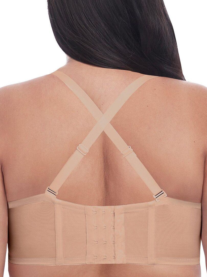 Soutien-gorge Femme Antidérapant Grande Taille 115E - Non Rembourré, Armature Douce, Sans Bretelles Ou Bretelles Amovibles