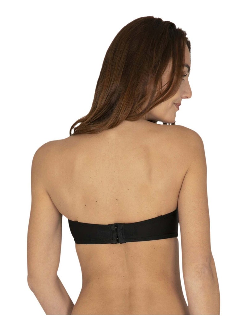 Soutien-gorge bandeau NUANCES Noir - Kiabi