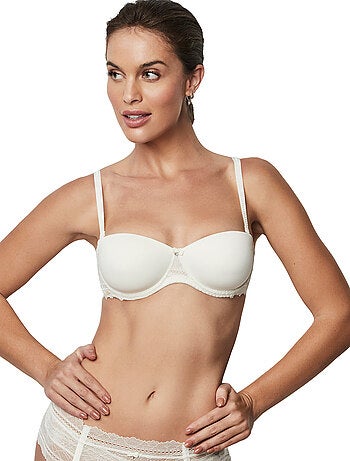 Soutien-gorge bandeau préformé armaturé AGATHA MARIAGE