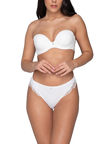 Soutien-gorge bandeau préformé Melody Mariage