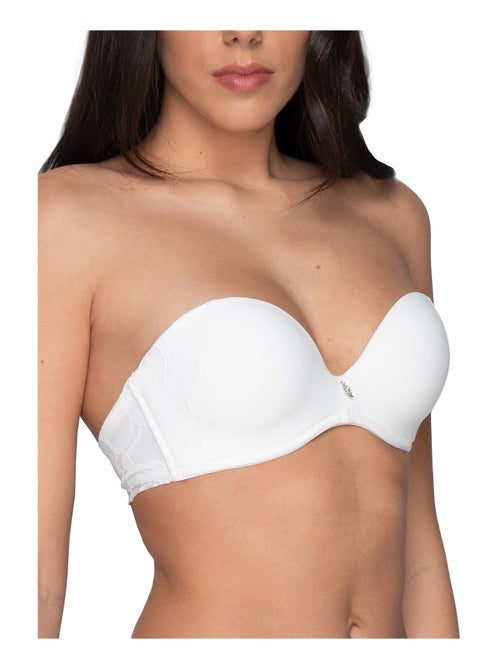 Soutien-gorge bandeau préformé Melody Mariage - Kiabi