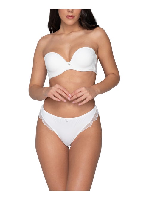 Soutien-gorge bandeau préformé Melody Mariage - Kiabi